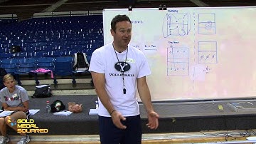 Keeping Your Arms Straight When Passing a Volleyball - Key #2