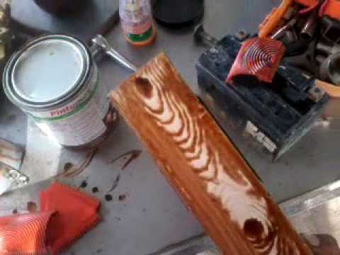 Cómo pintar imitando las vetas de la madera - Ferreteria Principat