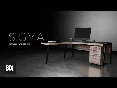 Sigma Modern Home Office Furniture Collection By Bdi Youtube