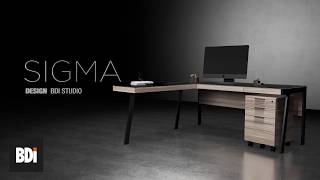 Sigma Modern Home Office Furniture Collection by BDI screenshot 2
