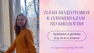 Что ботать к ВСОШ по биологии? План подготовки к муниципальному и региональному для 9, 10, 11 класса