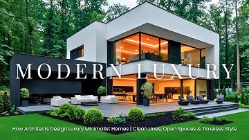 Modern Luxury House Design Ideas for 2025 | Minimalist Interiors & High-End Architecture