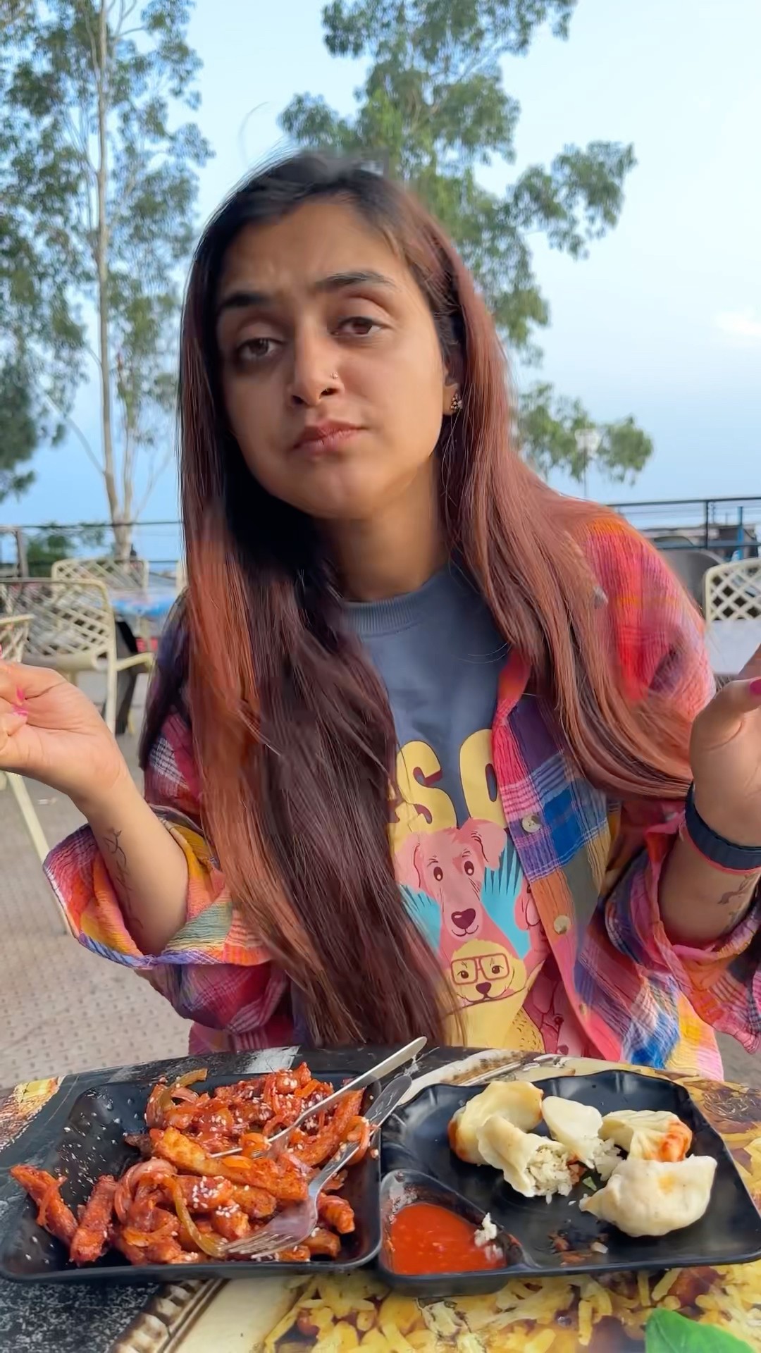Momo Vs Spring Roll?️ ?? #shorts #trending #trendingshorts #viral