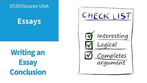 Conclusion essay ตัวอย่าง เวลาวาง