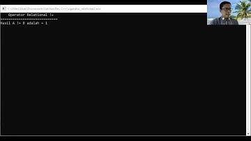 Pembuatan Aplikasi Operator Relasional di Pemrograman C++