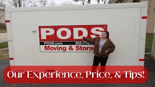 2022 PODS REVIEW & EXPERIENCE! MOVING 1000+ MILES WITH PODS + TIPS