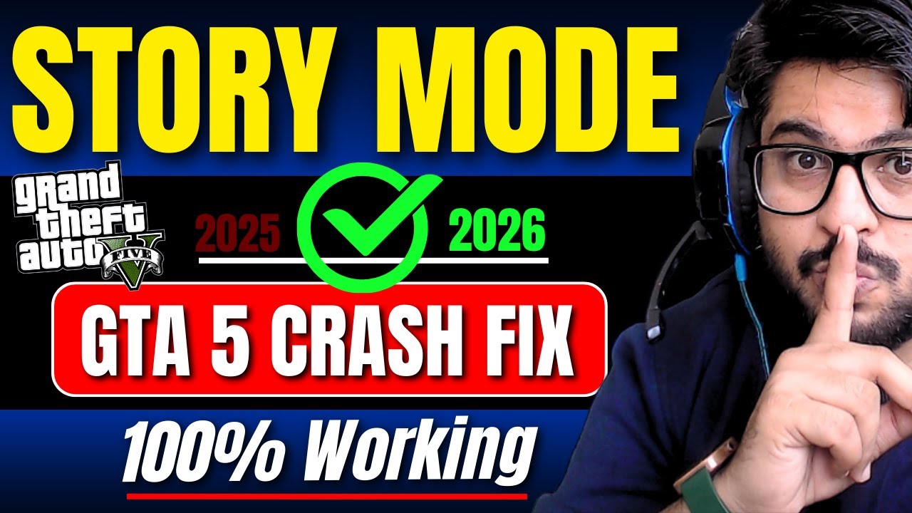 Fix GTA 5 Story Mode Crash 2026 Auto Close On Loading Screen Legacy 