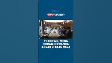 Muzani Bocorkan Momen Canda Prabowo, Megawati, dan Gibran saat Satu Meja, Sempat Bisikan Sesuatu