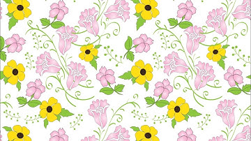 How to make a seamless floral pattern in Adobe illustrator CS6