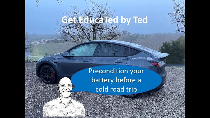 Precondition your EV battery before a cold road trip