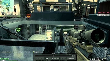 Mw3 QuickScope 360 on Arkaden ( Domination- Sniper Lobby)