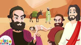 The Parable of the Good Samaritan | Stories From The Bible Animated | Kids Faith TV