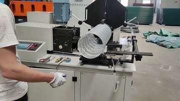 Expanded mesh filter core spiral machine/filter making line /filter core rolling machine