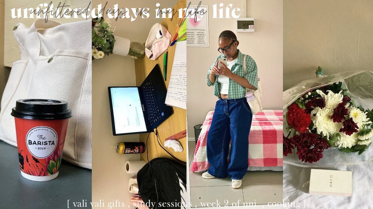 UNI DIARIES: valentine gifts, lectures, studying, cooking and more.