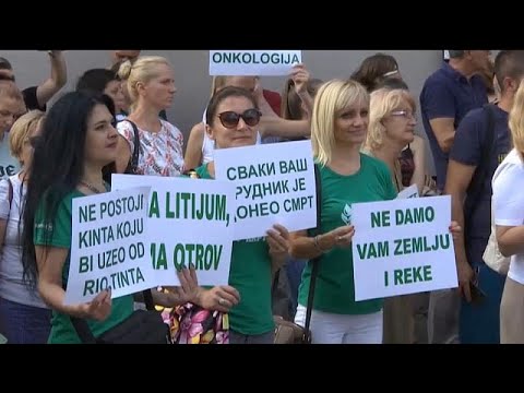 "Экология или онкология": сербы против добычи лития