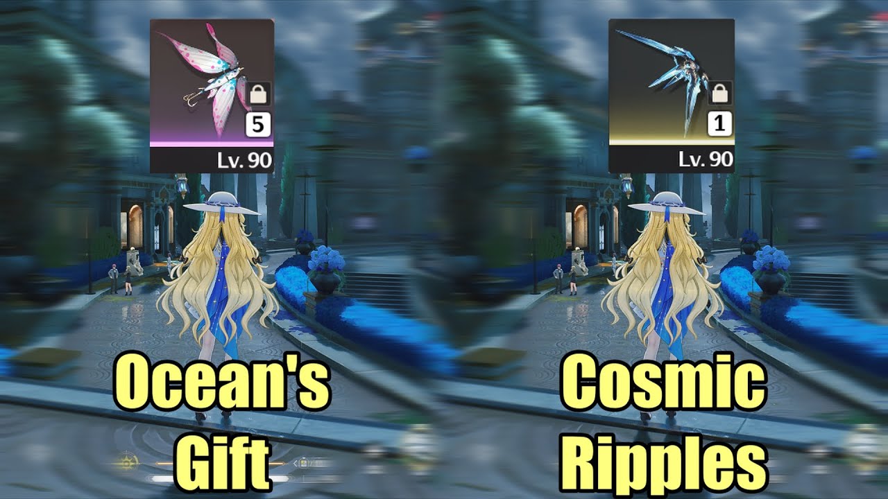 Phoebe R1 Cosmic Ripples Vs R5 Ocean's Gift Wuwa YouTube
