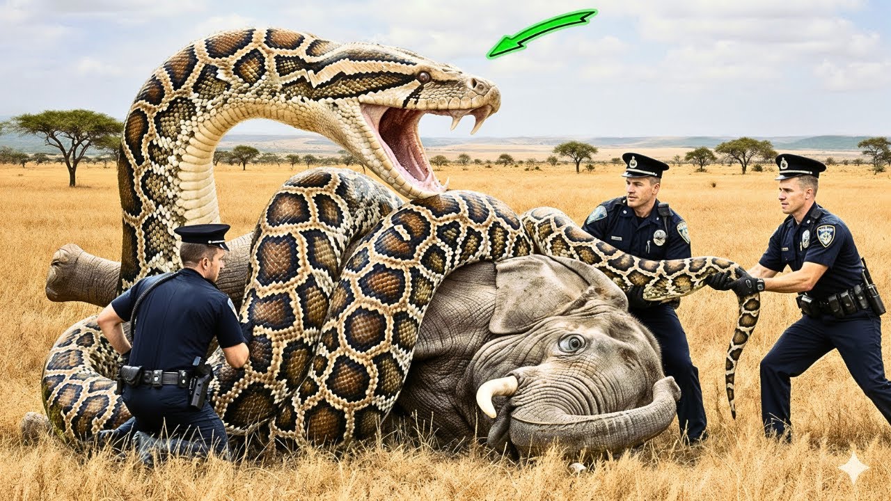 Animal Rescue Brave Rescue Team Fights Giant Python to Save Mother and ...