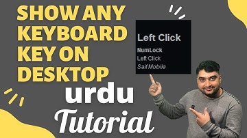 Show Any Keyboard key on Desktop  Qipress - Softwer ~By MR SAIF UR REHMAN
