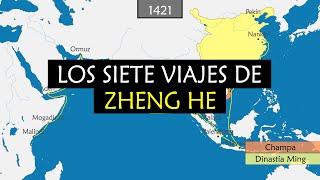 Zheng He - Historia de sus siete expediciones con mapas screenshot 2