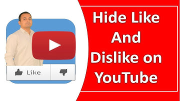 how to hide like and dislike on YouTube video  2021