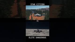 #shorts Star Citizen VS Elite Dangerous screenshot 2