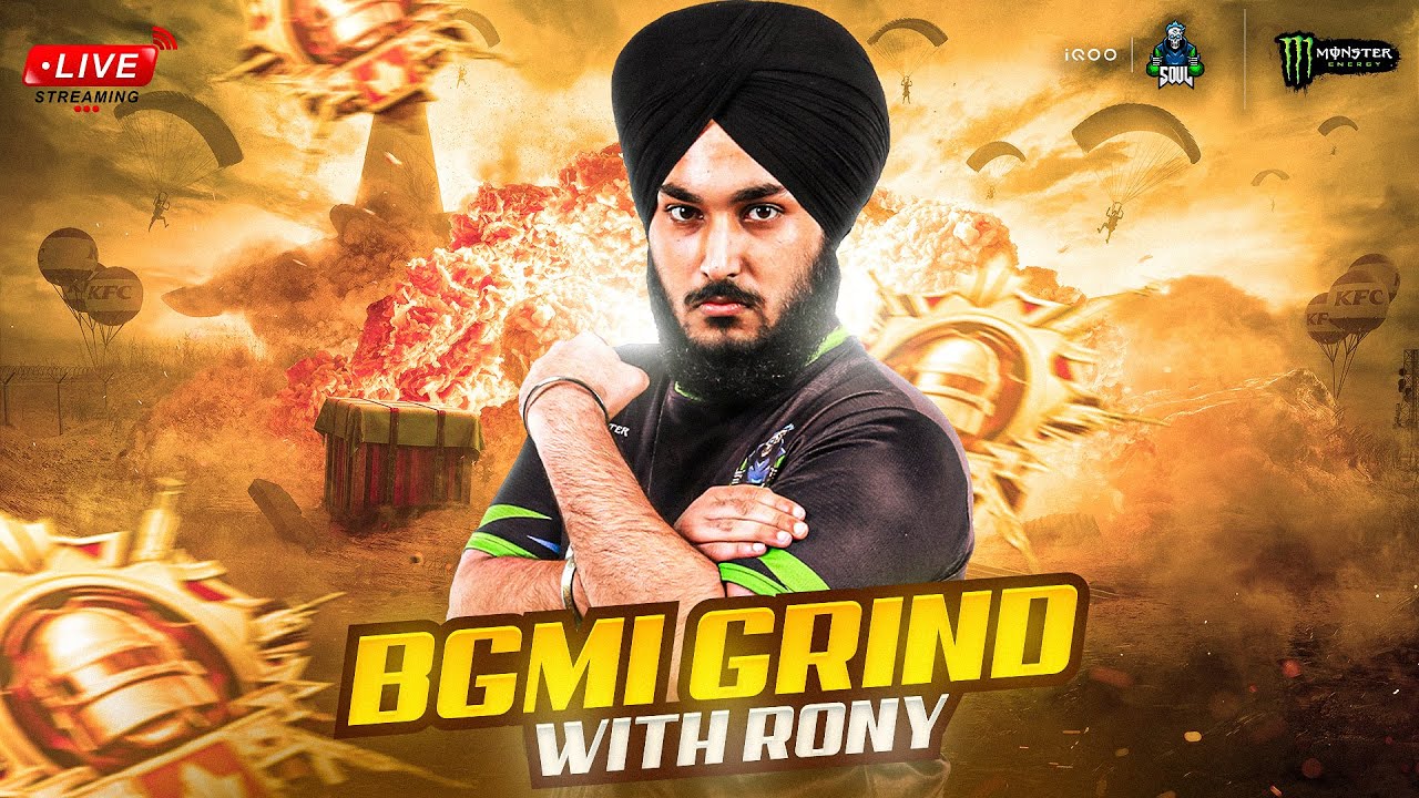 Nh Rony Scrims and Ultimate Royal With Team iQOOSouL🚀😉| RonY is Live| Road to ...