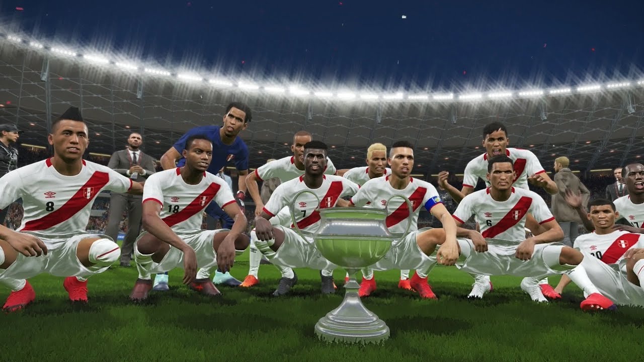 PES 2018 Mundial Rusia 2018 FINAL Perú Campeón