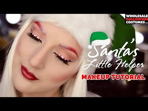 Santa Little Elf Makeup Tutorial! 