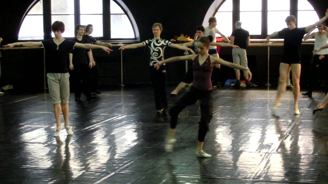 lesson of classical dance ballet artists