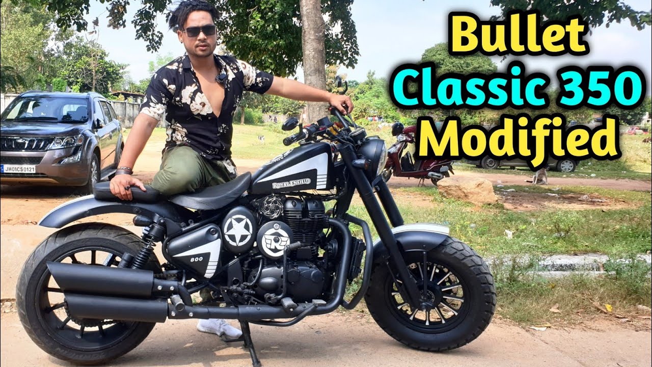 Royal Enfield classic 350 Modified alloy Wheels |Modifications ...