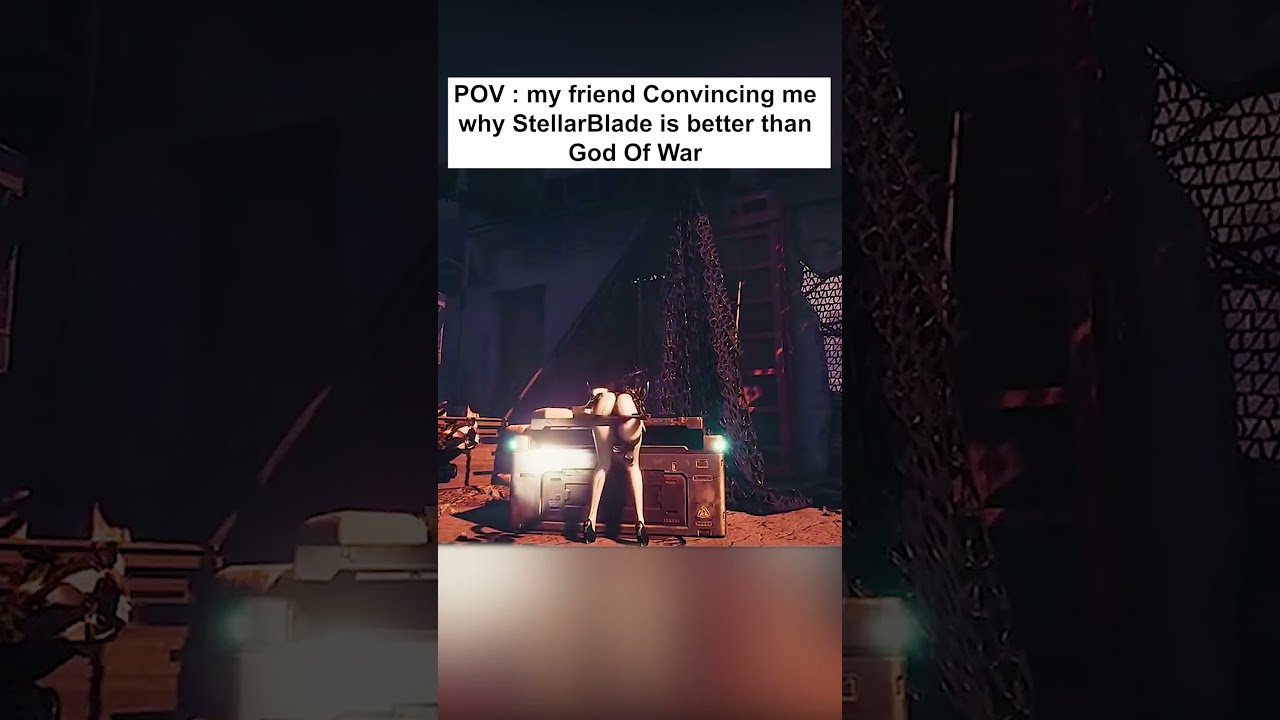 Stellar Blade is BETTER Than God Of War #stellarblade #godofwarragnarok #funnyclips