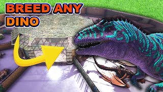 Ark Large Breeding Pen | HOW TO BUILD The Only Breeding Base You