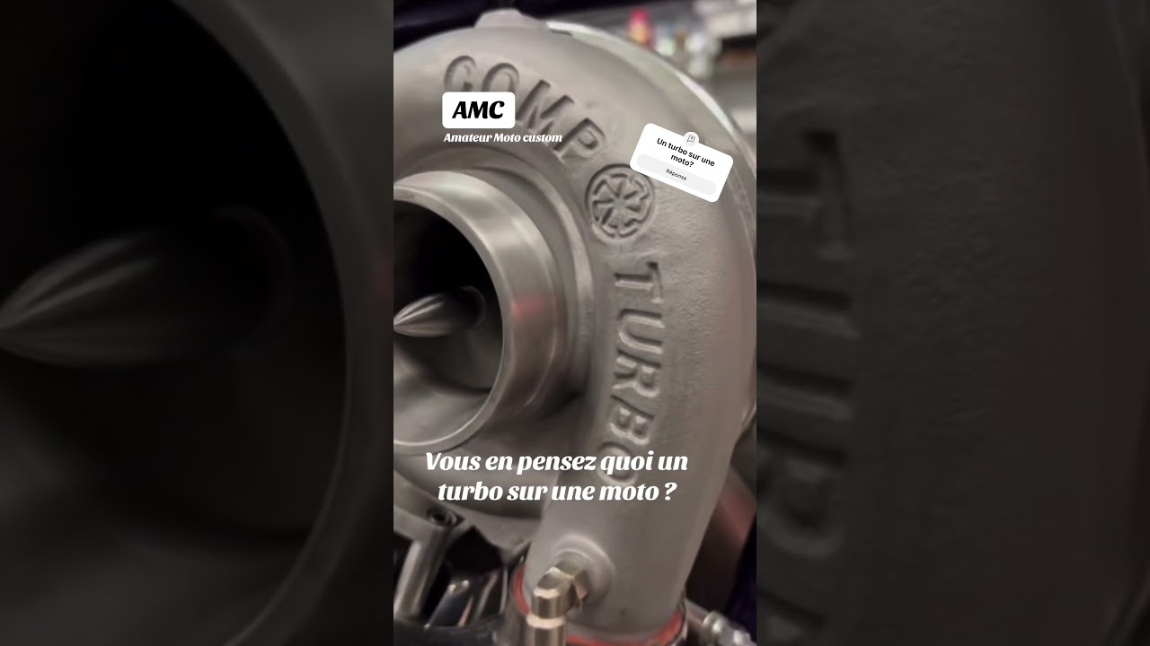 Turbo sur une moto