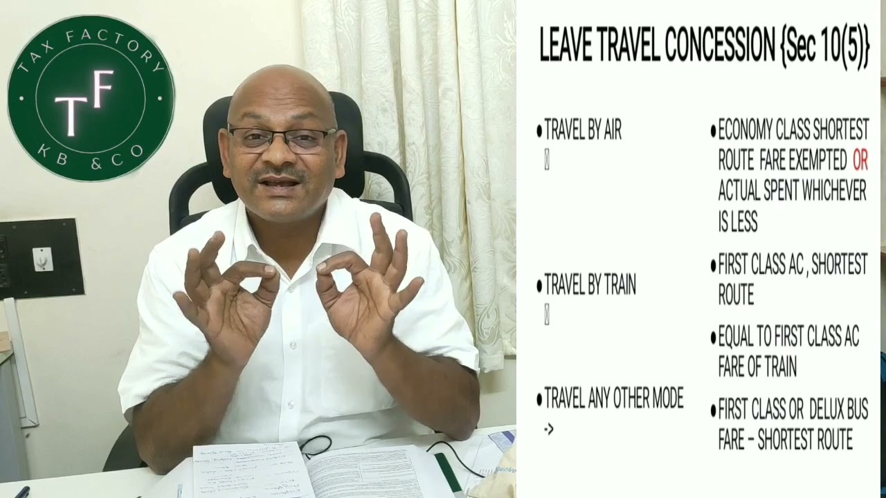 INCOME TAX SAVING, SALARY INCOME SAVING,  LEAVE TRAVEL CONCESSION (LTC)