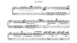 Rameau:  La Poule (Pieces de Clavecin)- Eta Harich-Schneider, 1962 - MHS 766