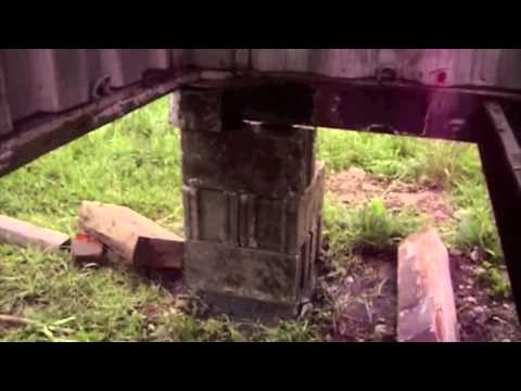 shipping container house - foundation - youtube shipping container house - foundation - youtube