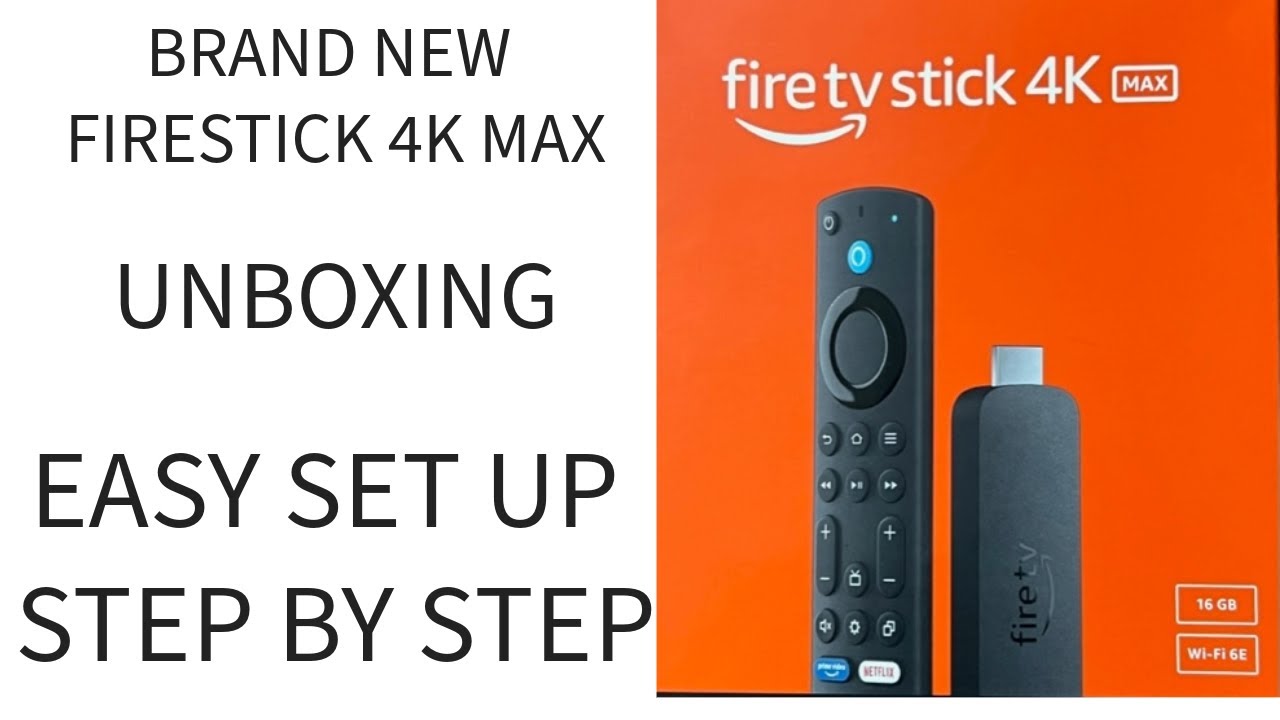 Fire TV Stick 4K Max 2nd Gen Unboxing + Set Up