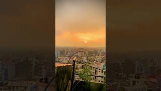 Beautiful Sunset 🌅 #kathmandu #like #love #shortvideo #nepal #minivlog #subscribemychannel #fyp