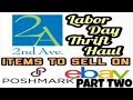 Ebay  poshmark inventory haul part two  bricks bargains