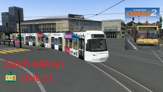 OMSI 2 Add-on Zürich Tram Linie 11