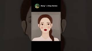 Acne skin makeup transformation, paper stop motion animation
