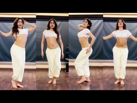 Jhanvi Kapoor Belly Dance Practice Video For New Movie Dostana 2