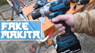 Fake Makita impact wrench