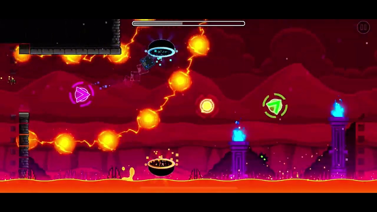 Geometry Dash | Dash | Level 22 | All Coins - YouTube