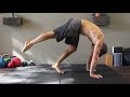 Handstand Half Kick-up Drill