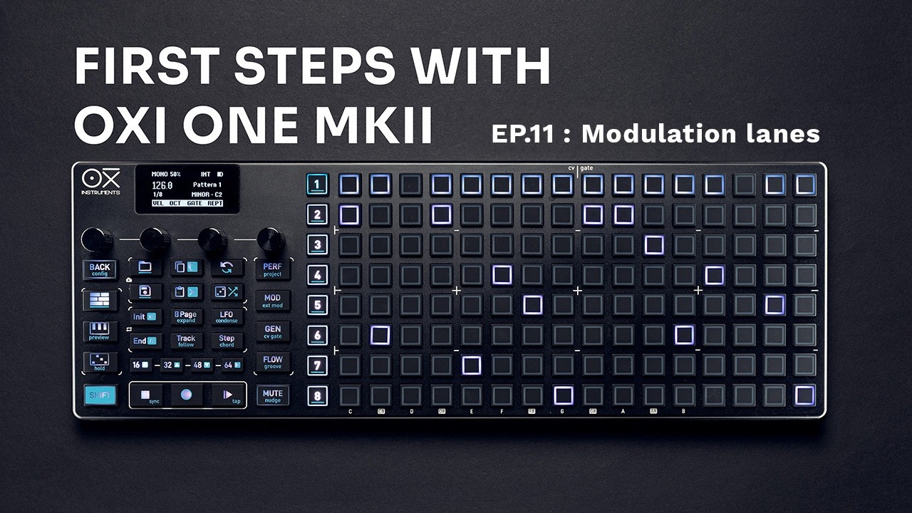OXI ONE MKII Guide EP.11: Modulation Lanes | Takazudo Modular