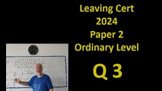 Q3 Maths 2024 Paper 2 Ordinary Level Leaving Cert