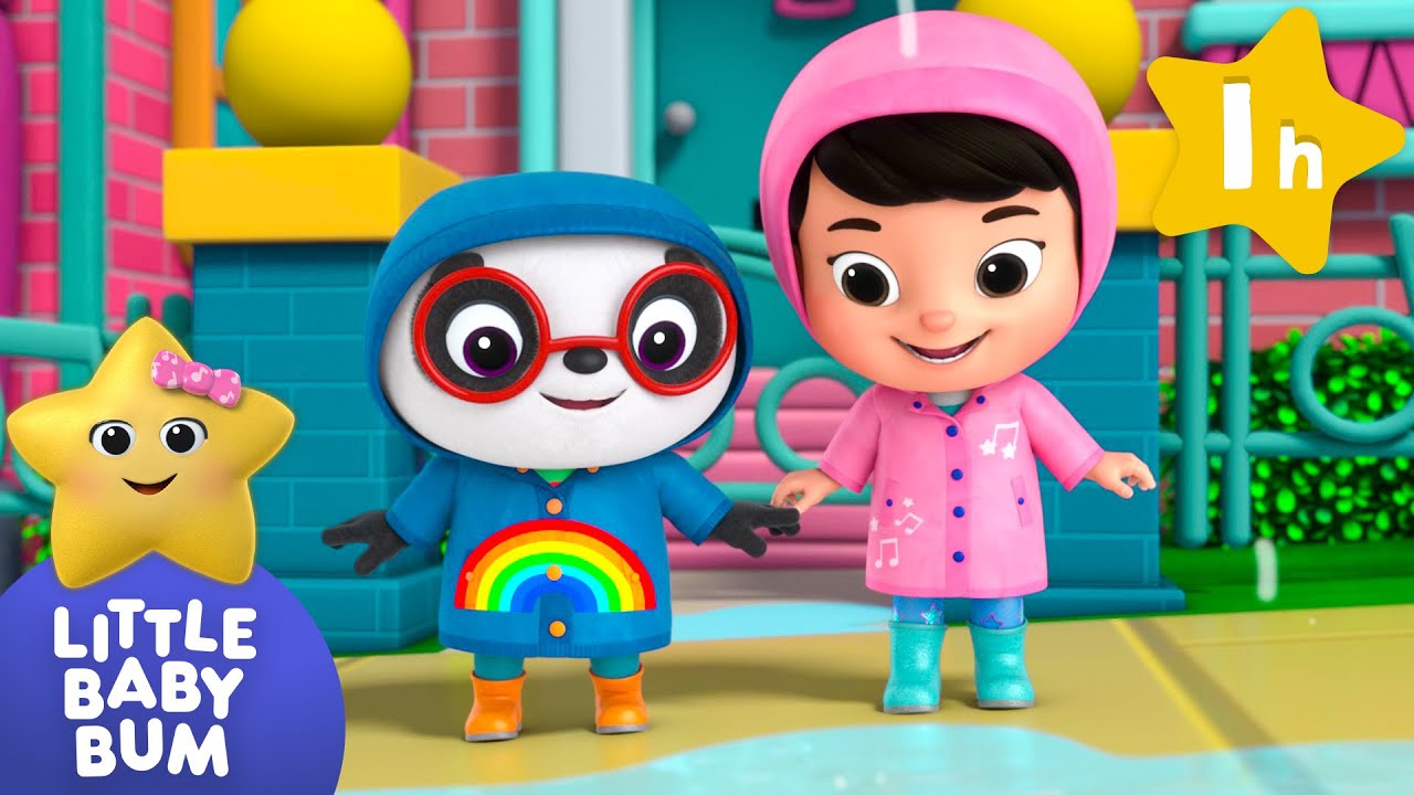 Rain And Puddles Song | Little Baby Bum 🌟 | Lullabies & Nursery Rhymes ...