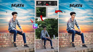 Sky Change Photo Editing PicsArt | Apne Photo Me Asman Ko Kaise Change Kare | Broken Photo Editing screenshot 4