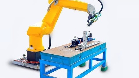 Golden Laser | Staubli 3D Robot Arm Laser Cutting Machine for CCB Pipe
